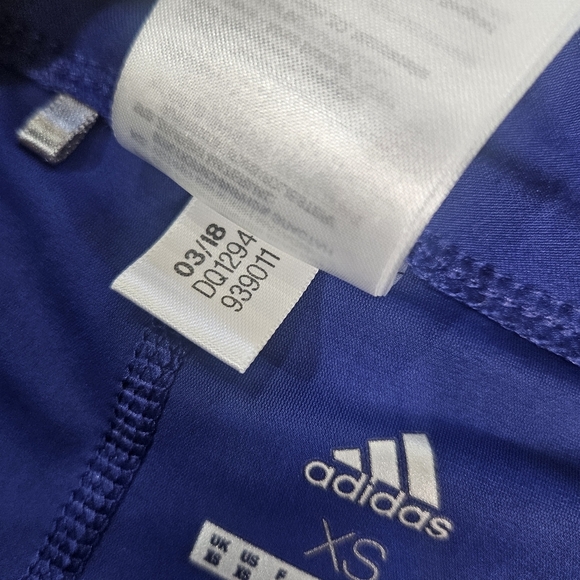 Adidas Golf Skort XS Purple White Microdot Inner Shorts Preppy Tennis Activewear - Picture 8 of 9